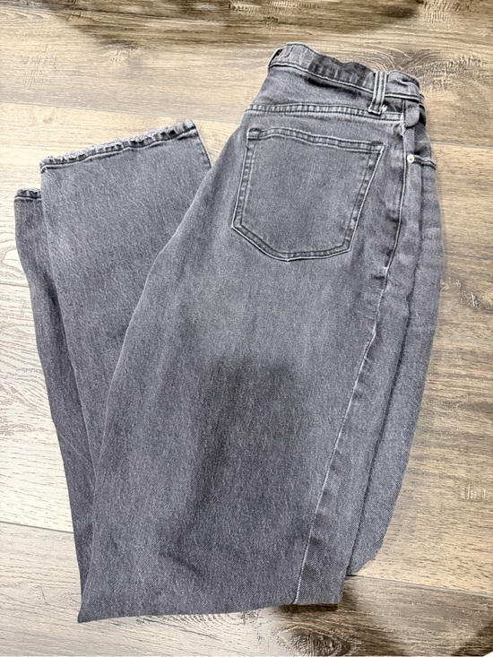 Abercrombie & Fitch Denim - Abercrombie & Fitch Women’s Straight Leg Jeans - Washed Charcoal Gray